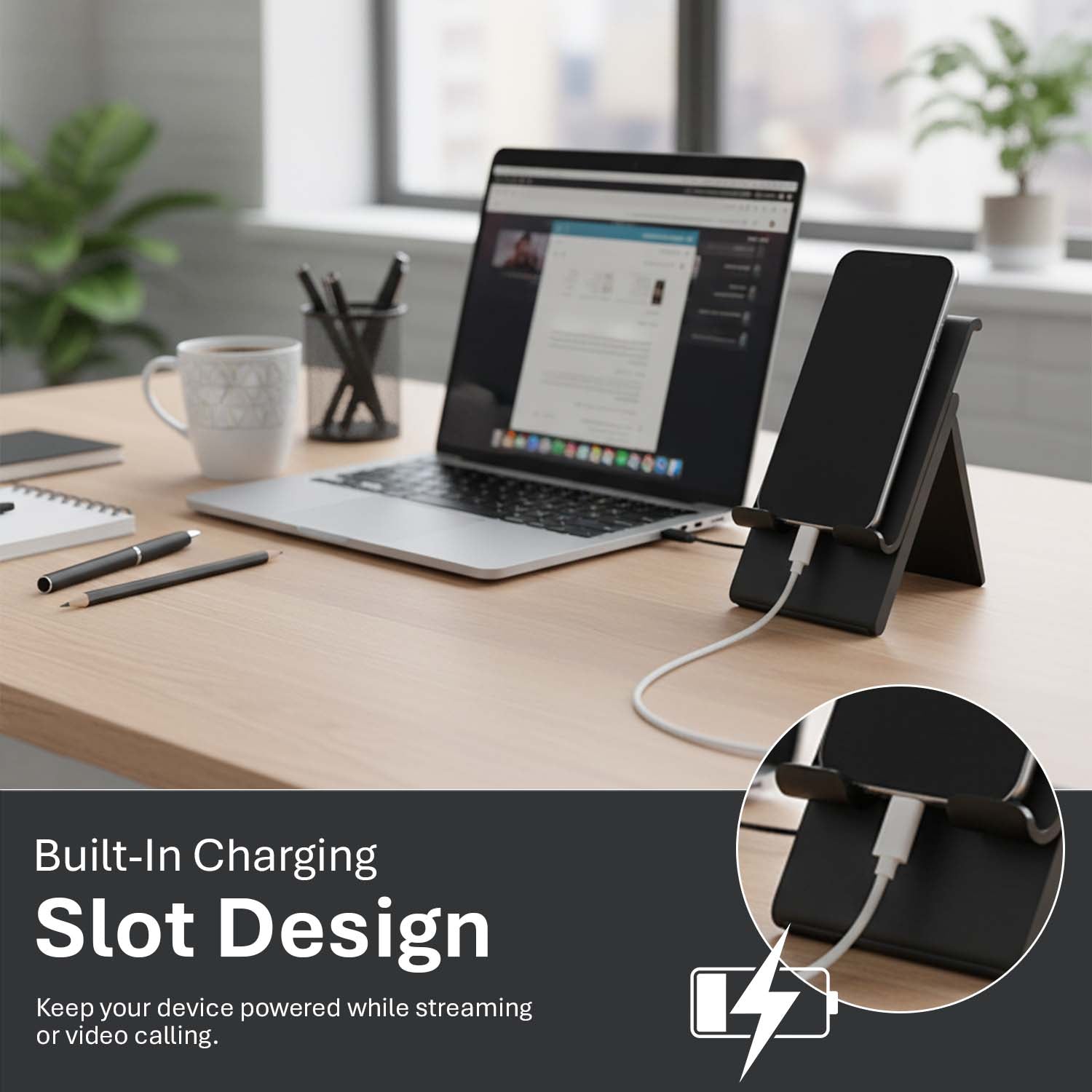 tabtoday Phone & Tablet Stand with Adjustable Height