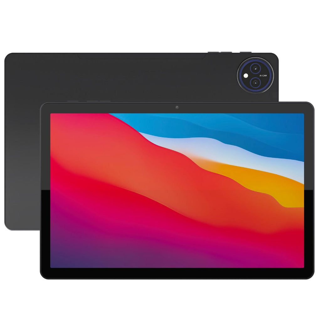 tabtoday 11 inch Tablet with Case, Android 14, Octa-Core Processor 128GB ROM - Black
