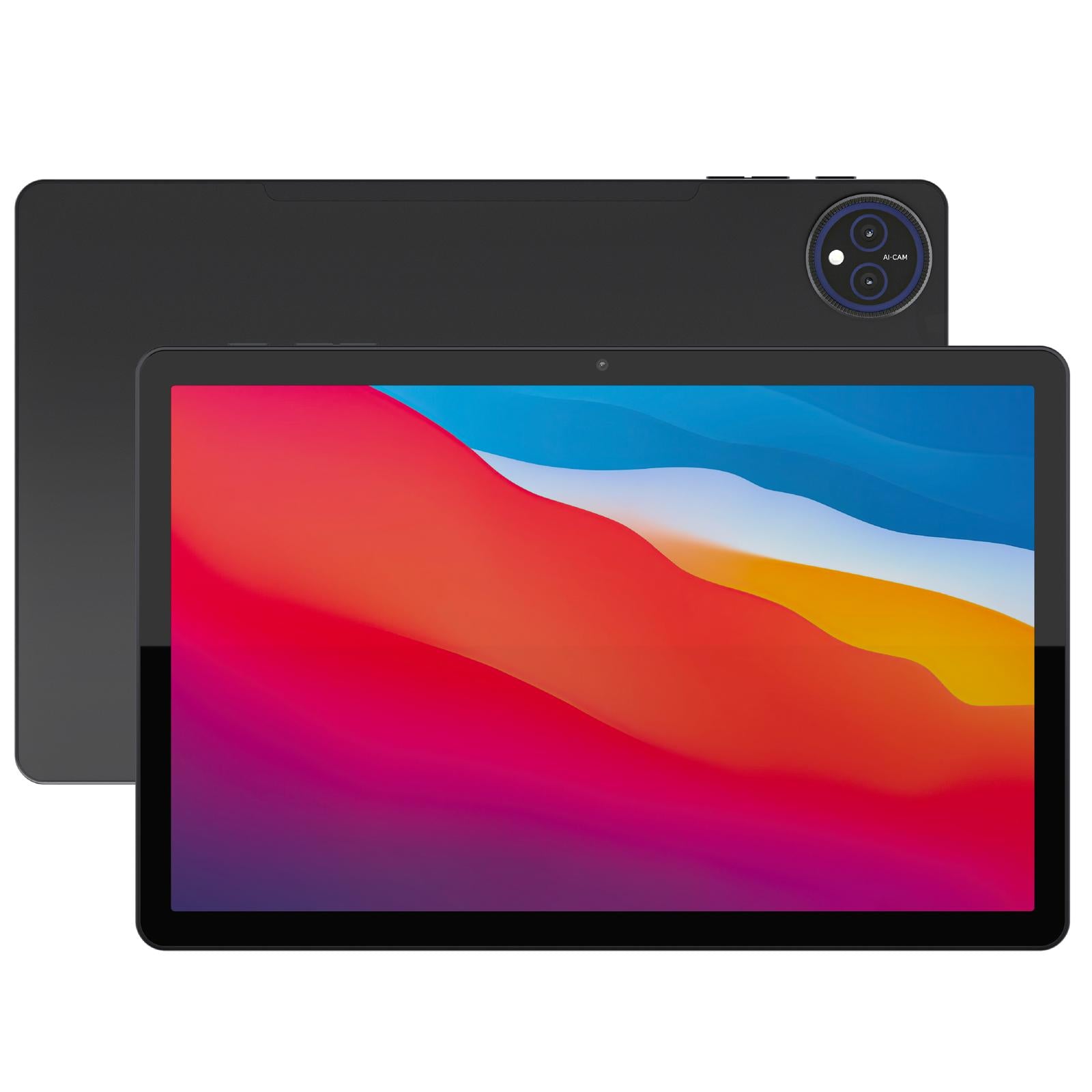 tabtoday 11 inch Tablet with Case, Android 14, Octa-Core Processor 128GB ROM - Black