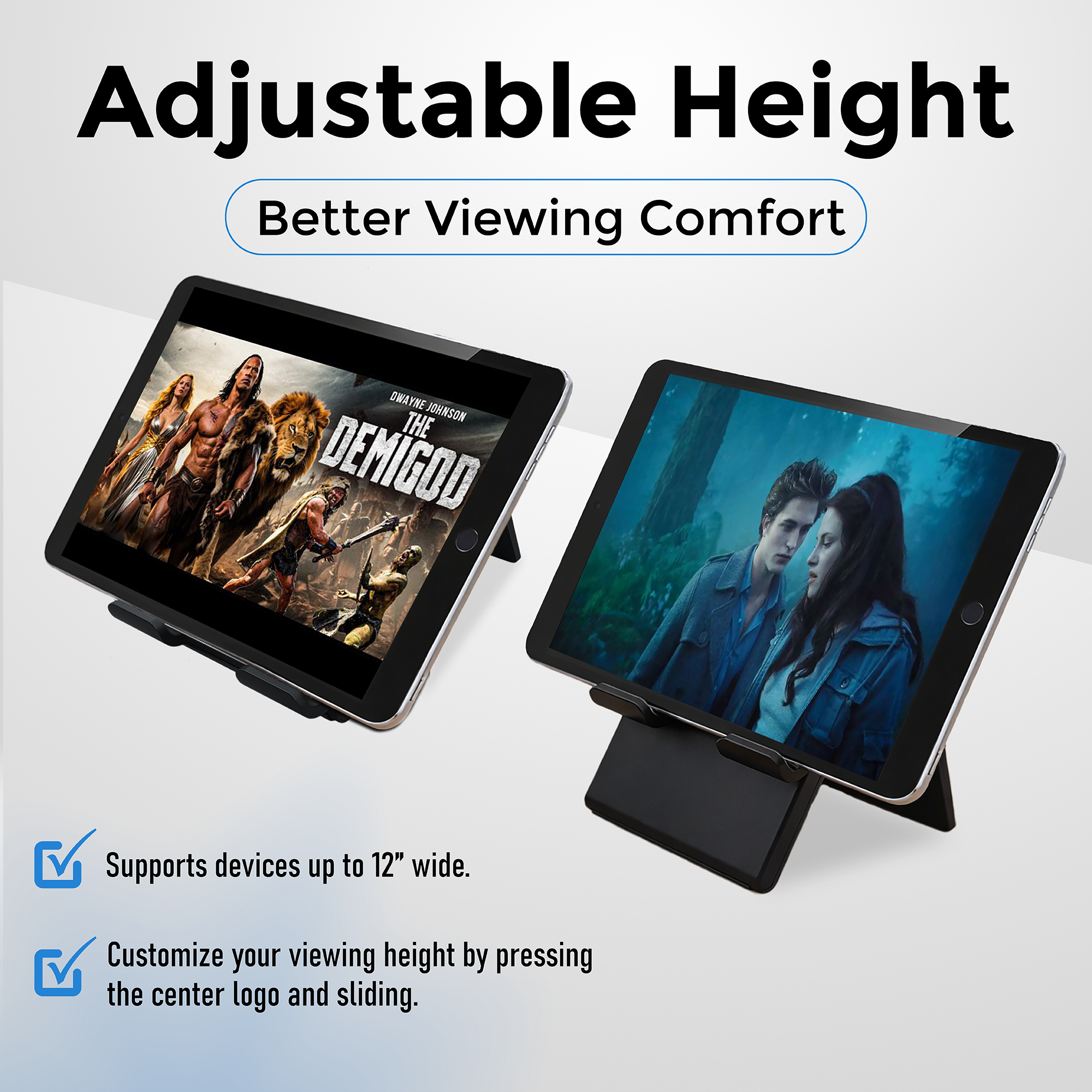 tabtoday Phone & Tablet Stand with Adjustable Height